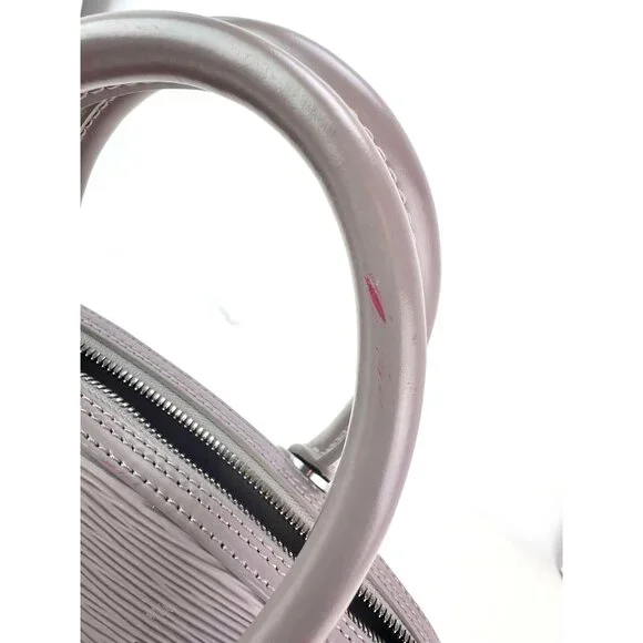LOUIS VUITTON Epi Jasmin Grey Leather Hand Bag - Picture 9 of 12